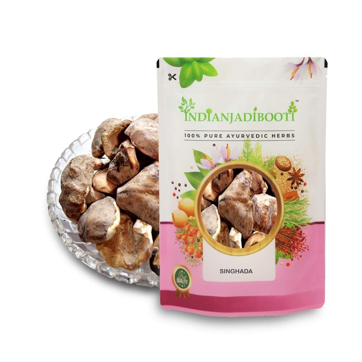 uk81YSk6Tt0L-1.jpg IndianJadiBooti Singhara Dry, 400g - Image 1