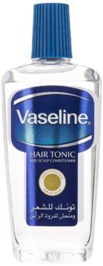 Vaseline Hair Tonic & Scalp Conditioner For Dry Hair (Rose), 200Ml, 1 Count - Fast UK Delivery