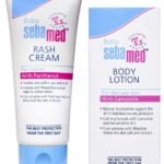 SebaMed Baby Rash Cream, 100ml & Baby Lotion, 100ml Combo - Fast UK Delivery