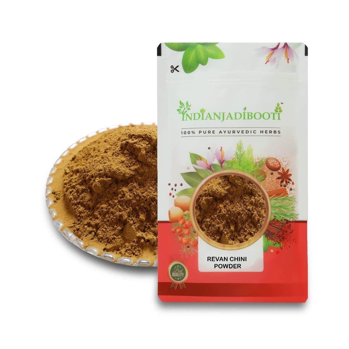 uk81Z13s-9-nL-1-1.jpg IndianJadiBooti Revand Chini Powder, 100 Grams Pack - Image 1