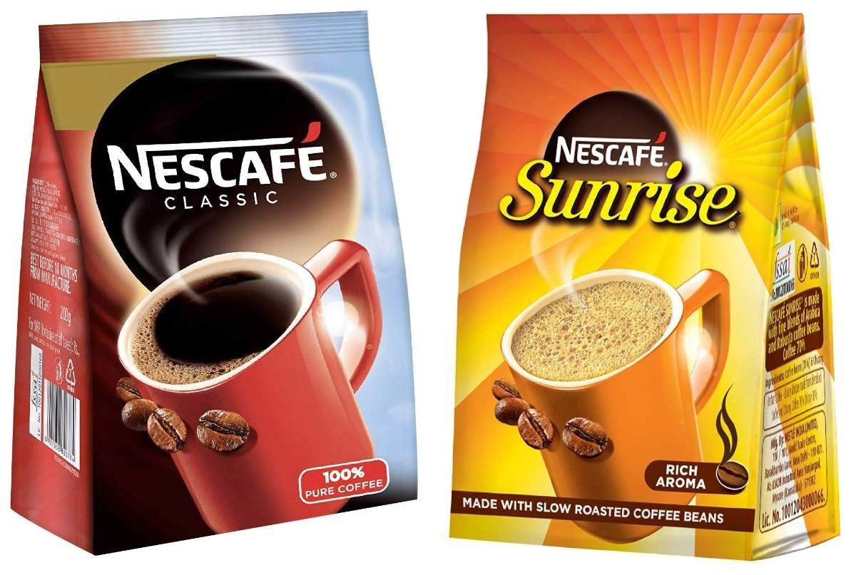 uk81bioiecsZL-1.jpg Nescafe Classic Coffee, 200g + Nescafe Sunrise Rich Aroma Instant Coffee-Chicory Mix, 200g Pouch - Fast UK Delivery - Image 1