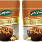 Happilo Deluxe 100% Natural Dried Kashmiri Walnut Kernels 200g (Pack of 2) - Fast UK Delivery