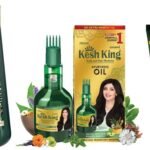 Kesh King Ayurvedic Anti Hairfall Hair Oil, 300Ml With Anti Hair Fall Shampoo, 340 Ml And Hair Conditioner 200 Ml - Fast UK Delivery