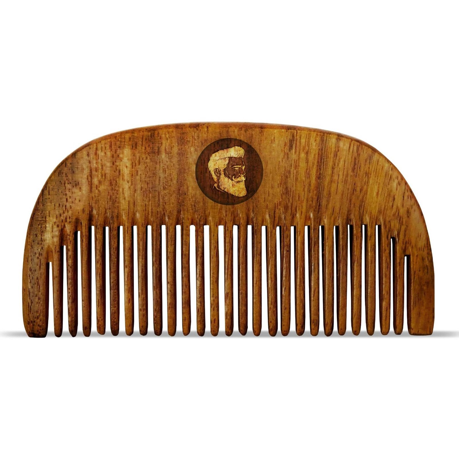 uk81dpg4tGq2L-1-1.jpg Beardo Compact Wooden Comb | Style your beard hassle-free | Pocket-size Elegant Comb for hair & Beard styling | Light Weight For Healthy & Stylish Beard - Fast UK Delivery - Image 1