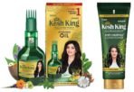 Kesh King Ayurvedic Anti Hairfall Hair Oil, 300ml & Kesh King Scalp and Hair Medicine Anti-Hairfall Conditioner, 200 ml - Fast UK Delivery