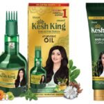Kesh King Ayurvedic Anti Hairfall Hair Oil, 300ml & Kesh King Scalp and Hair Medicine Anti-Hairfall Conditioner, 200 ml - Fast UK Delivery
