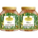 Dhampure Speciality Organic Jaggery Powder, 1.6Kg (800Gx2) | Desi Shakkar Powder | Source Of Minerals | Healthier Substitute For White Sugar | Free From Chemical Fertilizers, Preservatives - Fast UK Delivery