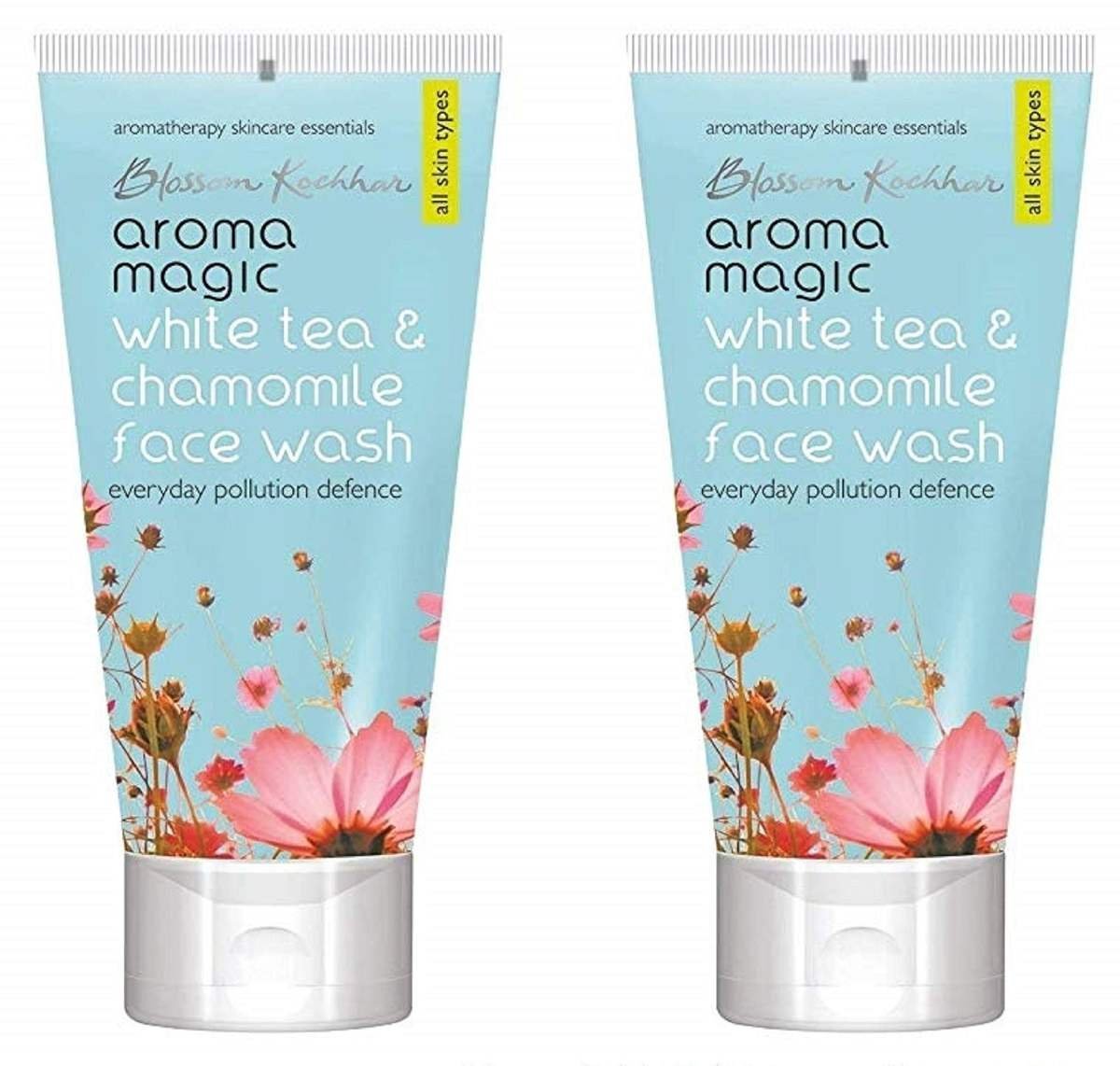 uk81hkLQHx-L-1.jpg Aroma Magic White Tea and Chamomile Face Wash, 100 ml (Pack of 2) - Fast UK Delivery - Image 1