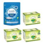 DiaBliss Diabetic Friendly Herbal Cane Sugar 500g Pouch + Herbal Diabetic Friendly Lemon Tea 300g Sachet Box Pack of 3
