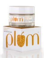 Plum Chamomile & White Tea Glow-Getter Face Mask | De-tanning Clay Mask | For Normal, Combination Skin | 100% Vegan, Cruelty Free | 60g - Fast UK Delivery