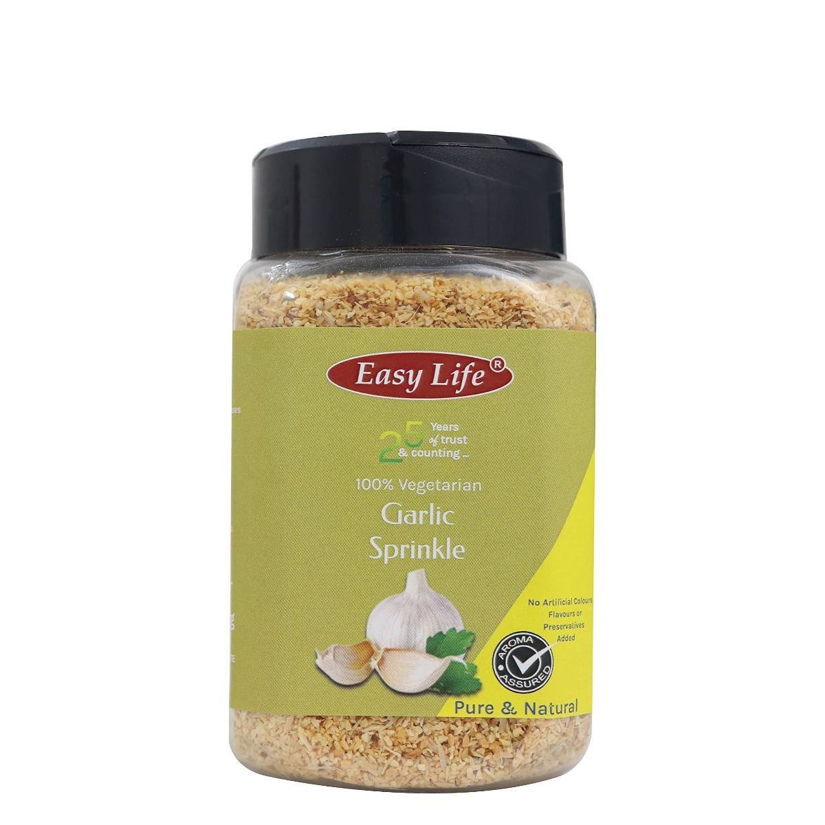 uk81jRBhPj01L-1-1.jpg Easy Life Garlic Sprinkle 150g - Fast UK Delivery - Image 1