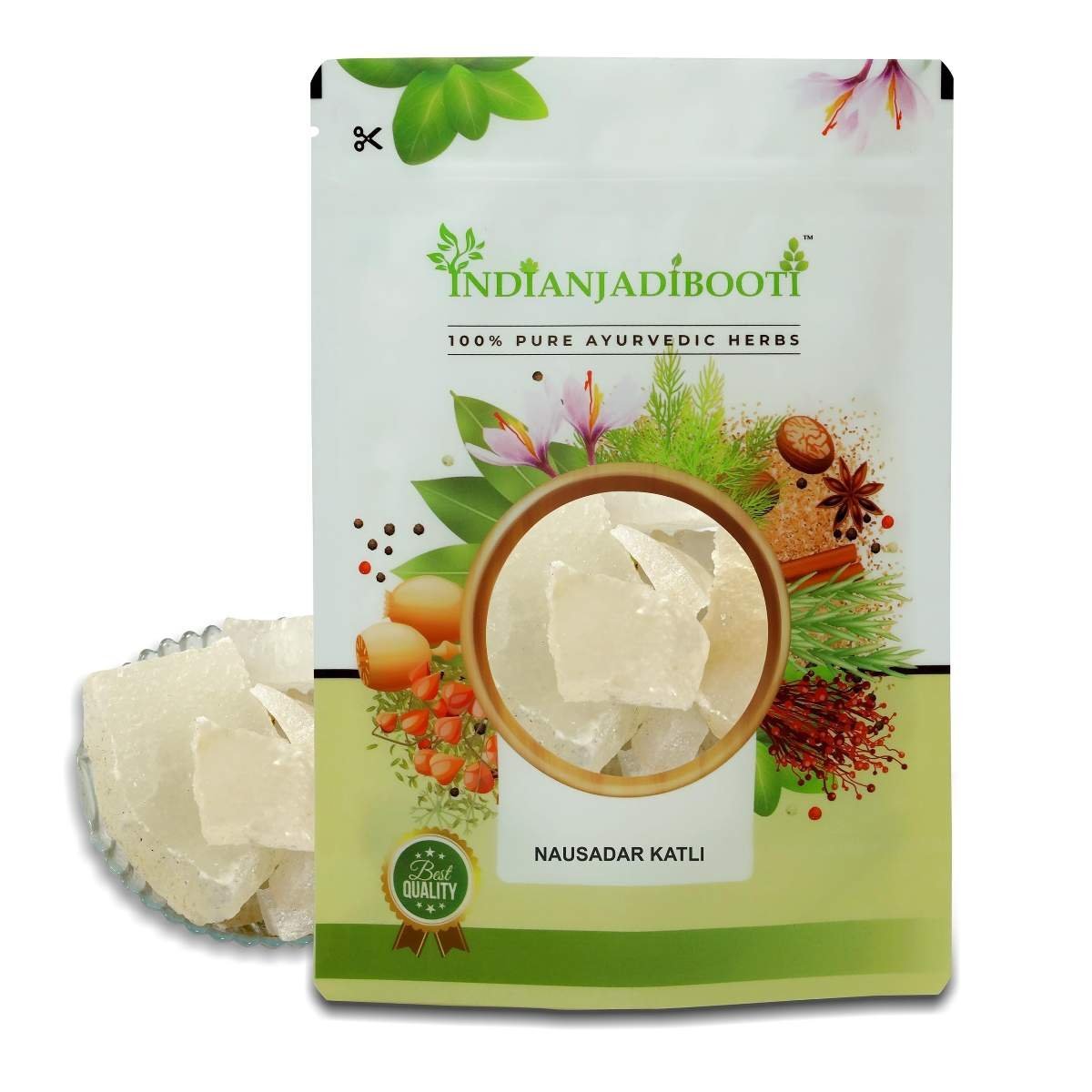 uk81keitBW11L-1-1.jpg IndianJadiBooti Nausadar Katli, 250 Grams Pack - Image 1
