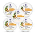 Ayouthveda Skin Richment Body Butter, Guard Skin from Damage with Its Nutrient-Rich Element, Mango, Cocoa, Moringa Butter (Pack of 5) (200gm each) - Fast UK Delivery
