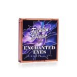 Fashion Colour Platinum Enchanted Eyes Chrome Eyeshadow Palette | 9 in 1 Pigmented Colors Eyeshadow Palette Long And Easily Blendable Eye Makeup Palette Matte, Shimmery And Metallic Finish (9g x 1N) - Fast UK Delivery