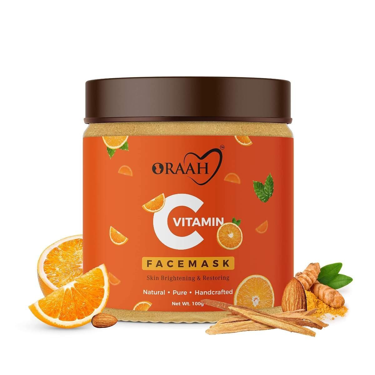 uk81mTdlvOHJL-1-1.jpg Oraah Vitamin C Face Pack for Skin Illumination and Reduces Dark Spots - 100Gm - Fast UK Delivery - Image 1