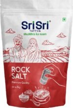 Sri Sri Tattva Rock Salt - Sendha Namak for a Healthy Life - 1Kg (Pack of 1) - Fast UK Delivery