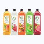 Alo Frut Juice Taste Combo, 1000 ml - Pack of 5 | Fruit Juice Mai Aloevera Chunks | Healthy Hai Isme Aloevera Hai | Ready To Serve Drink | Alo Juice - Fast UK Delivery