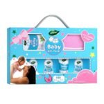 Dabur Baby Gift Pack with 5 Baby Skincare & Haircare Products | Baby Gift Set for New Born | Baby Shower Gift Combo | New Born Baby Gift | New Born Baby Essentials - Fast UK Delivery