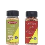 Easy Life Roasted Garlic 80g and Roasted Chilli Flakes 50g - Fast UK Delivery