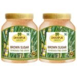 Dhampure Speciality Demerara Sugar Fine Grain, 1.6Kg (2X800Gm) | Demerara Golden Brown Sugarcane | Source Of Minerals | Healthier Substitute For White Sugar | Fine Grain Sugar - Fast UK Delivery