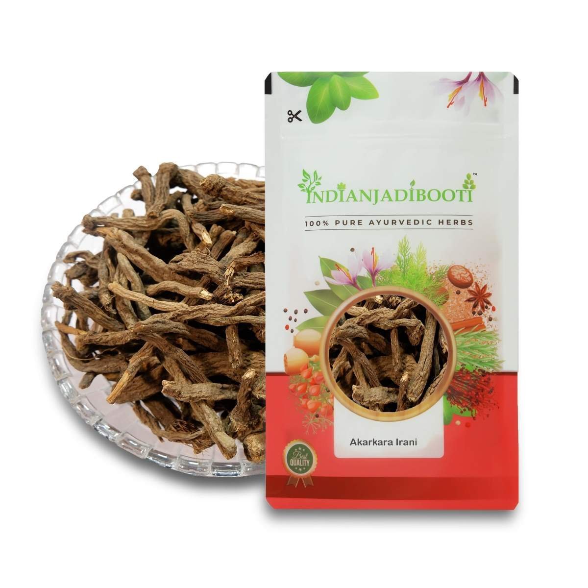 uk81s9xgRUygL-1-1.jpg IndianJadiBooti Akarkara Irani Roots - Anacyclus pyrethrum - Pellitory Roots (10 Grams) - Image 1