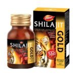 Dabur Shilajit Gold - 20 Capsules | 100% Ayurvedic Capsules for Strength , Stamina and Power | Premium Ayurvedic Supplement | For Men - Fast UK Delivery