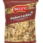 Bikano Badam Lachha | Nutty Cashews & Almonds | Tea Time Snack | Badam Lachha Namkeen, 400g Pack - Fast UK Delivery