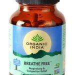 Organic India Breathe Free - Pack of 60 Capsules Bottle