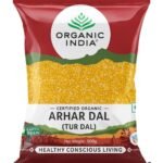 ORGANIC INDIA Organic Arhar Dal(Tur Dal) 500g - Fast UK Delivery