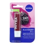 Nivea BlackBerry Shine Lip Balm, 4g Blister Pack - Fast UK Delivery