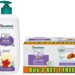 Himalaya Baby Shampoo (400 ml) & Himalaya Gentle Baby Soap (4N*75g) - Fast UK Delivery