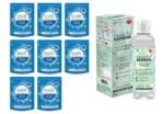Diabliss Diabetic Friendly Herbal Cane Sugar - Free from Chemicals/Artificial Sweeteners - Low Glycemic Index (GI) - 500g Pouch (500g (Pack of 8)+Hypertension Management)