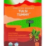 Organic India Tulsi Tummy Tea, 25 Tea Bags - Fast UK Delivery