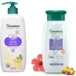 Himalaya Baby Shampoo (400 ml) and Gentle Wash (400ml) Combo - Fast UK Delivery