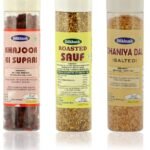 Dilkhush Khajoor Ki Supari and Roasted Sauf and Dhaniya Dal, 400 g (Combo of 3) - Fast UK Delivery