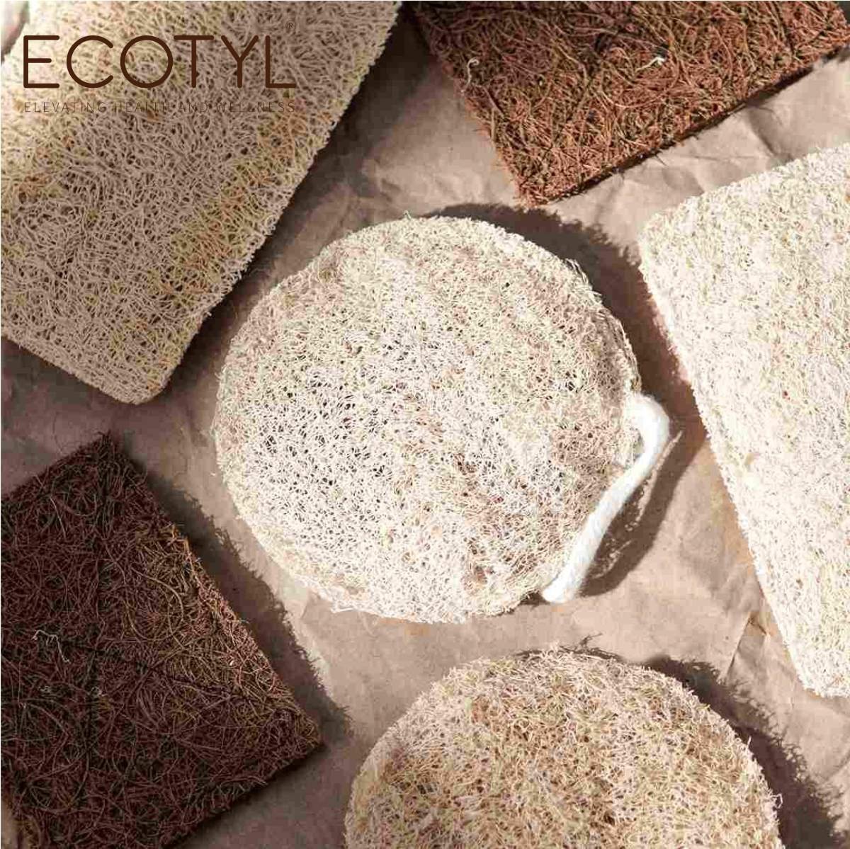 uk911kLCleVCL-1.jpg Ecotyl Body Loofah | For Gentle Exfoliation | Natural Loofah | Set of 2 - Fast UK Delivery - Image 1