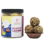 Dilkhush Laddoo from Nuskha | laddu | Made with Premium Dry Fruits | No Added Preservatives | Rich In Carbohydrates & Proteins | Pure Desi Ghee, 400gms - Fast UK Delivery