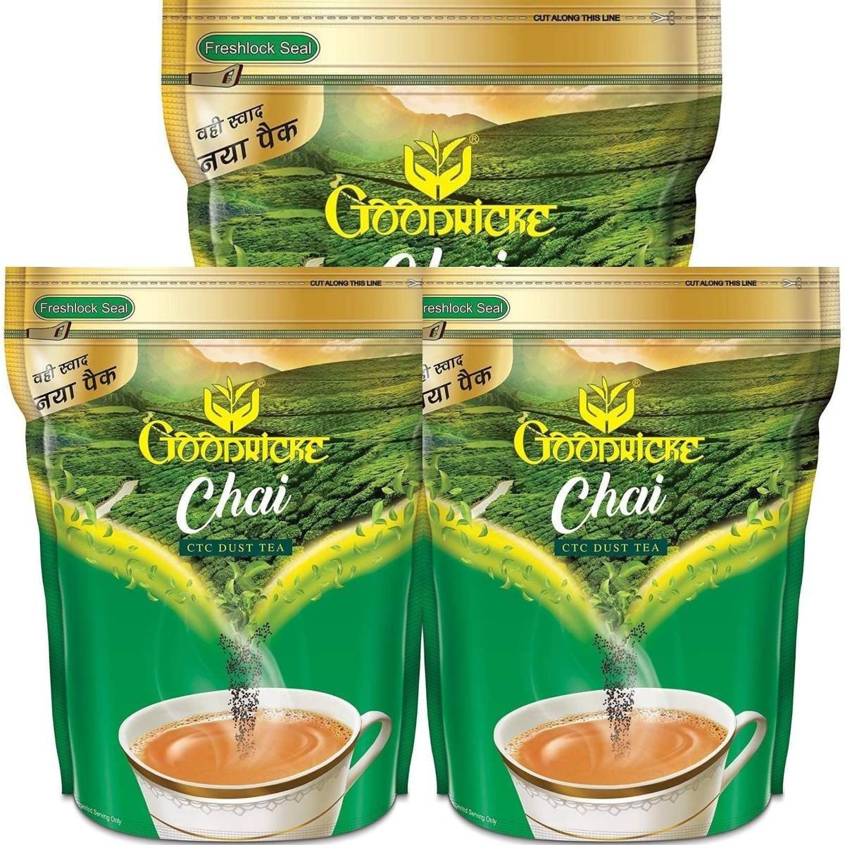 uk91DFnPTrAVL-1.jpg Goodricke Chai Dust Tea - 1 kg (Pack of 3) | 100% Pure and Natural | Loose Leaves Chai | Rich Taste and Aroma - Fast UK Delivery - Image 1