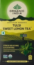 Organic India Tulsi Sweet Lemon 25 Tea Bags - Fast UK Delivery
