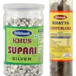 Dilkhush Khus Supari and Khatta Chhuhara, 250 g (Combo of 2) - Fast UK Delivery