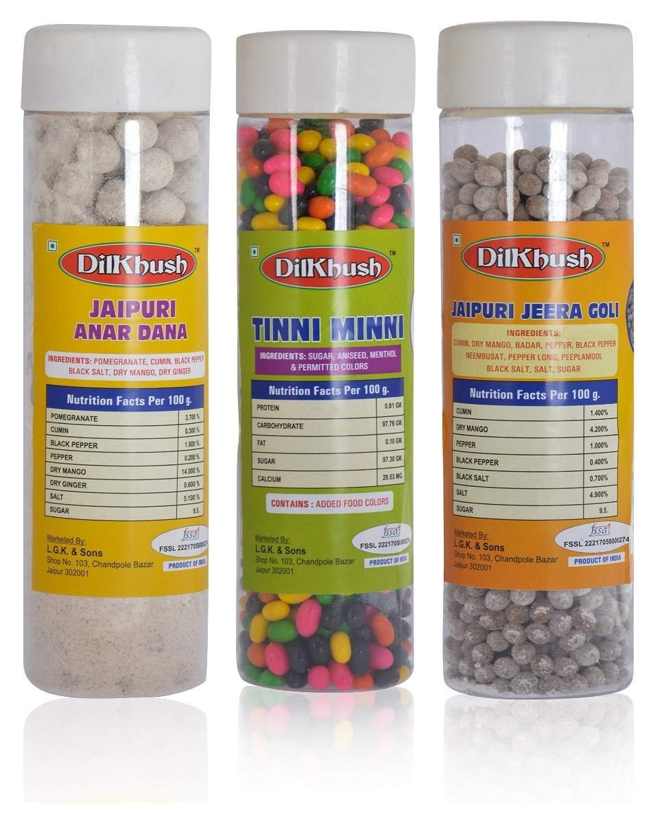 uk91XQWm9t6nL-1-1.jpg Dilkhush Jaipuri Anardana, Jaipuri Tinni Minni and Jaipuri Jeera Goli, 700 g (Combo of 3) - Fast UK Delivery - Image 1