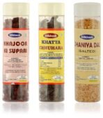Dilkhush Khjoor Ki Supari, Khatta Chhuhara and Dhaniya Dal (Combo of 3) - Fast UK Delivery