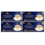 GOODRICKE Khaass Assam Tea - 25 Tea Bags (Pack of 4) | 100% Natural Assam Chai with Golden leaves | Sweet Lasting Flavour - Fast UK Delivery