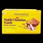 Patanjali Haldi Chandan Kanti Body Cleanser-(4x1) 75 G - Fast UK Delivery