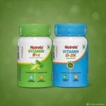 Combo Pat. Nutrela Vitamin D2K + B12 (60N+30) - Fast UK Delivery