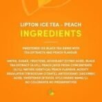 Liptons Ice Tea Peach 320ml (Pack of 6 Cans X 320ml Each) Imported. - Fast UK Delivery - Image 4