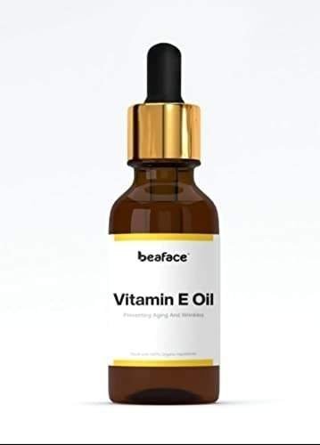 uk21KwRn2yhRL-1-1.jpg Beaface Combo Pack Vitamin E Oil For Stretch Marks, Face, Hair, Skin, Dark Circles And Acne Scars For Men & Women (Pack of 2 x 20ml) - Image 1