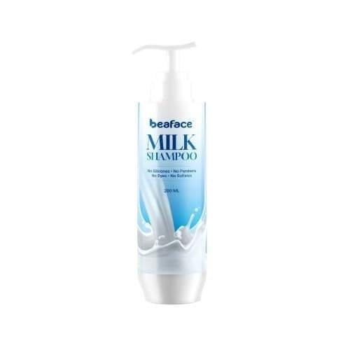 uk21S8zTeqquL-1-1.jpg Beaface Milk Shampoo | Prevents hair fall and thinning | Promotes healthy hair | Paraben free shampoo | Best for men and women | 200 ML - Fast UK Delivery - Image 1