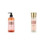 Bella Vita Luxury Glam Woman Body Wash Refreshing Shower Gel for Deep Cleansing Hydrating Moisturising Softer & Smoother Skin with Aloe Vera 500 ml Glam Women Body Spray Mist Perfume - Fast UK Delivery - Image 2