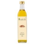 Praakritik Organic Extra Virgin Peanut Oil, 500ml, Perfect for Daily Cooking - Fast UK Delivery - Image 2